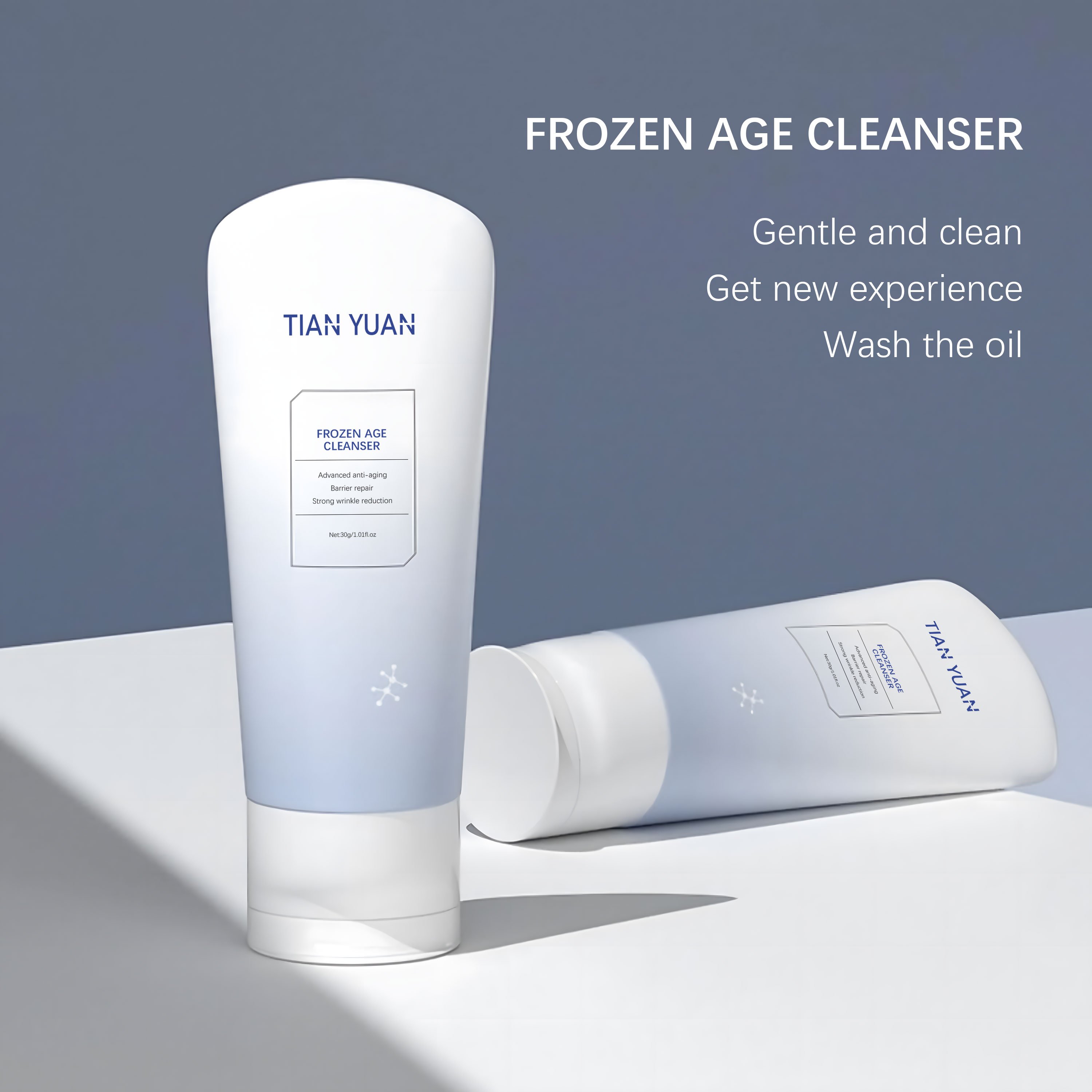 Private Label 5-Piece Anti-Aging Skincare Set OEM/ODM Serum Moisturizer Eye Cream Body Lotion Face Cream Cleanser