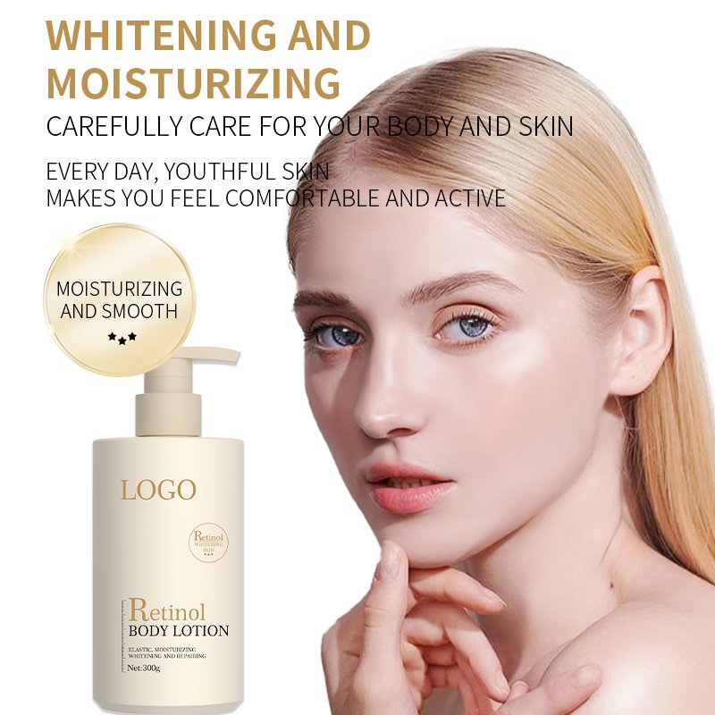Korean Natural Organic Retinol Anti Moisturizing Repairing Lightening Skin Care Body Lotion Wholesale
