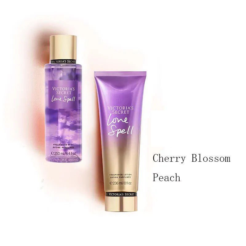 Beauty Secret Perfume Hot Selling 250ml Victoria Style Fragrance and Natural Plant Women Body Cream 236ml Lotion