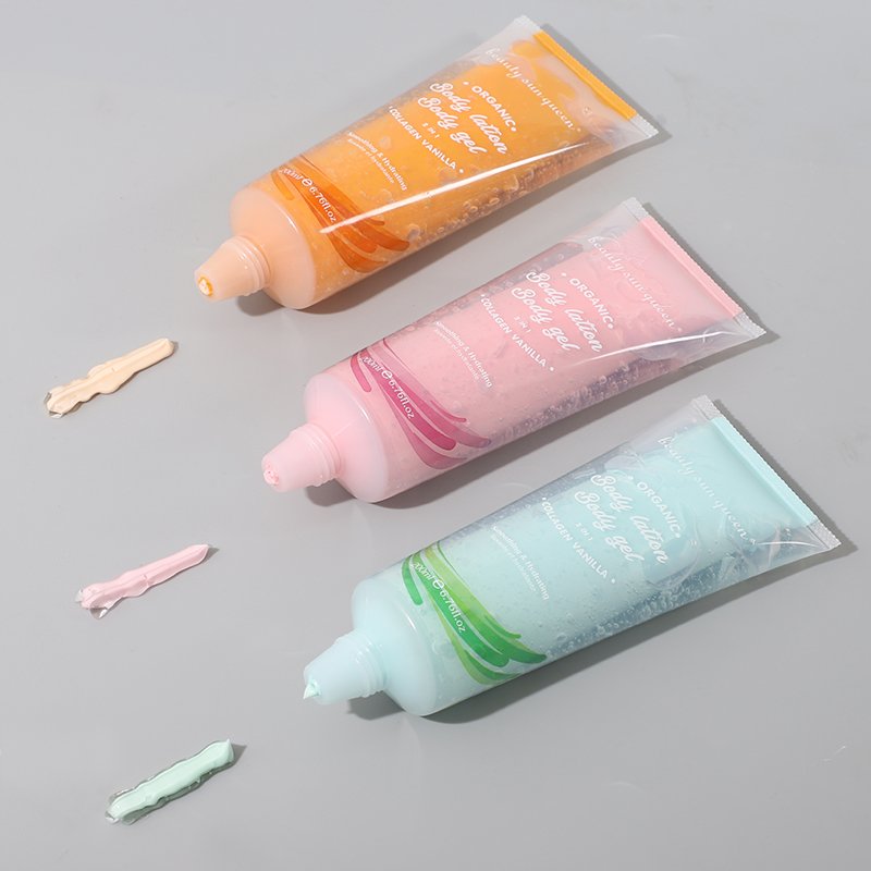 Private Label 2 in 1 Collagen Vanilla Hydrating Nourishing Body Lotion Gel