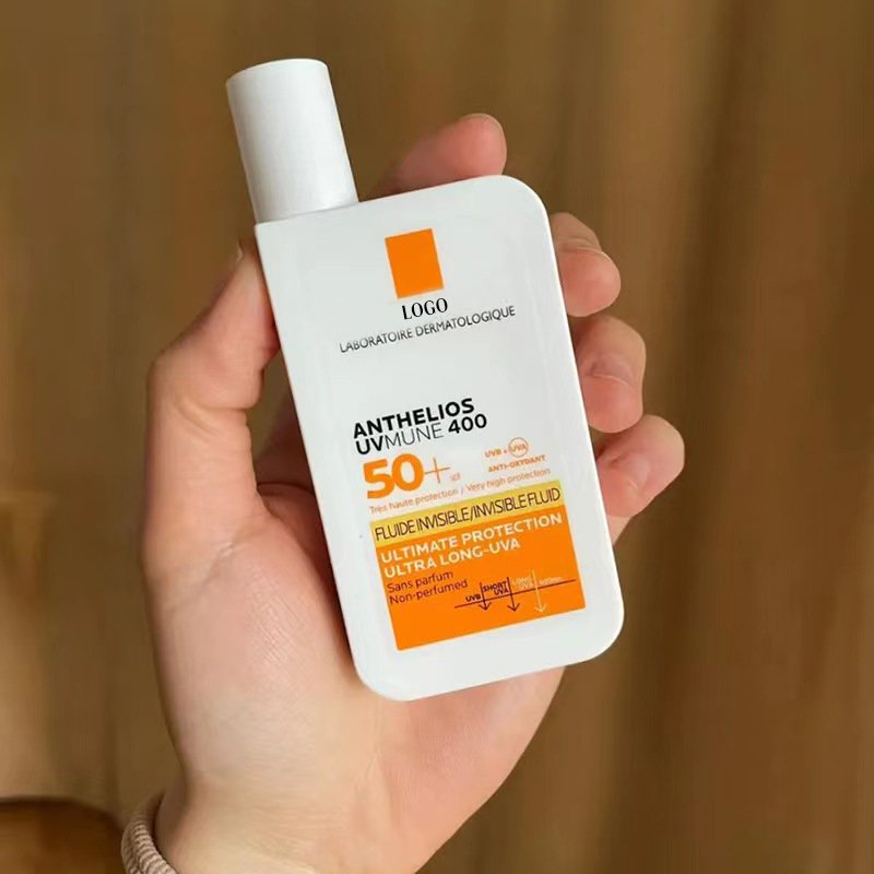 High Quality SPF 50+ Waterpro Anti-sweat Whitening Sunscreen for Women Outside Sunscreen Lotion Body Lotion Logo Brand Adults