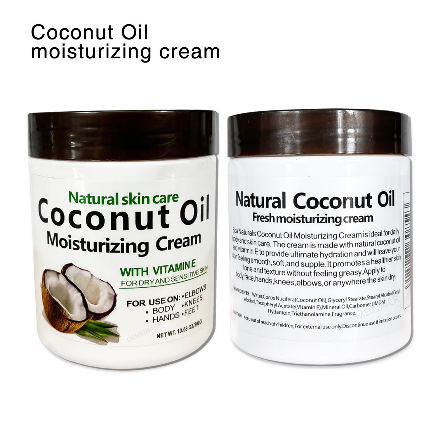 Advanced Creamy Coconut Moisturizing Cream Brightening & Firming Nourishing & Moisturizing Cream Oil Control Lotion 300ml