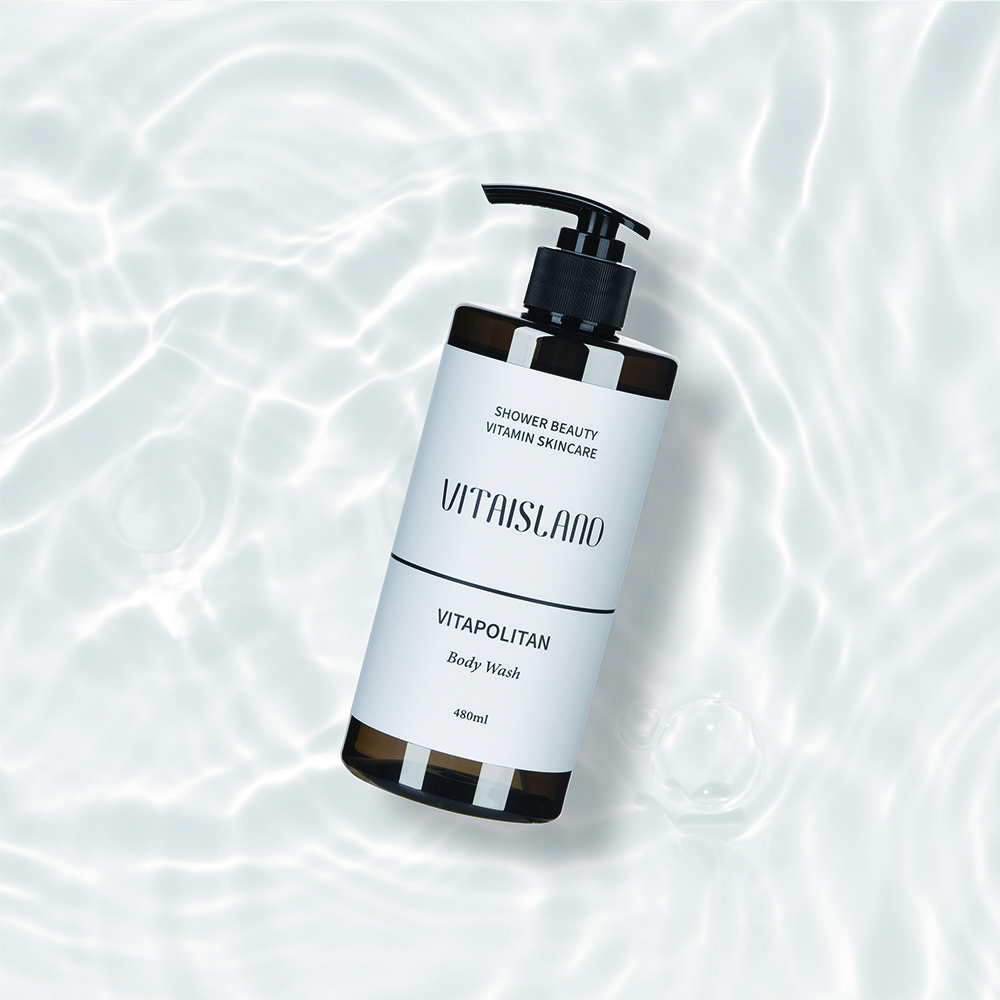 Korean Body Shower Conditioner VITAISLAND VITAPOLITAN 480 ml Body Lotion for Shower Skin Hydrating Conditioning