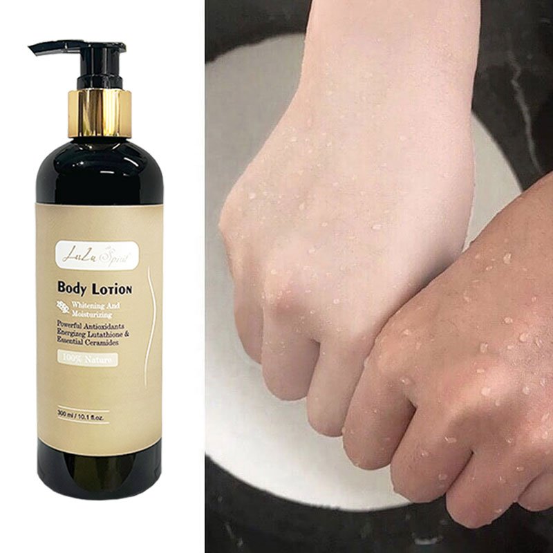 Best luxury private label women Moisturizing Quick 3 days Skin Whitening Body Lotion for Skin Car