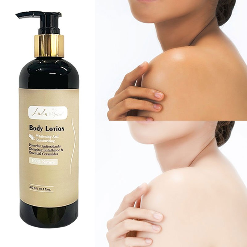 Best luxury private label women Moisturizing Quick 3 days Skin Whitening Body Lotion for Skin Car