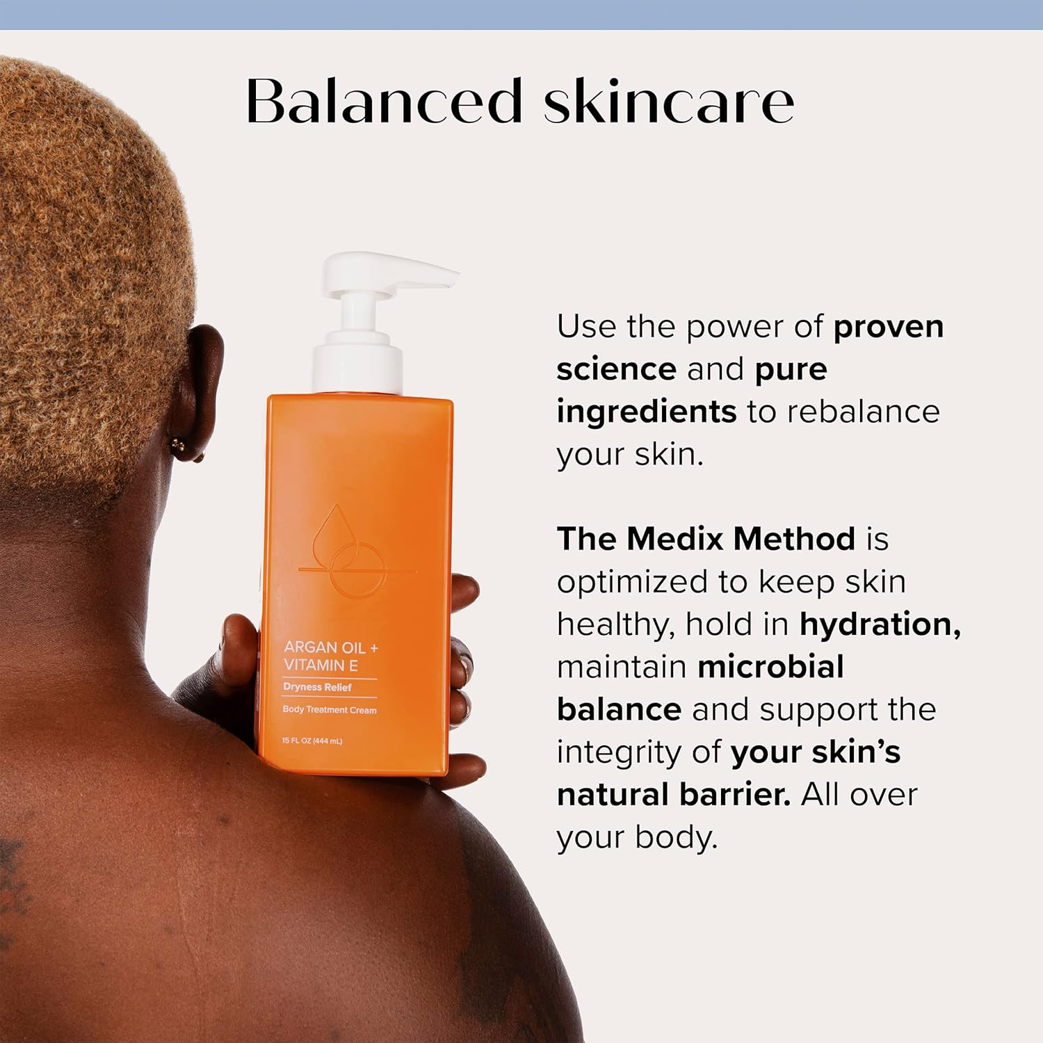 Medix 55 Organ Oil body lotion Vitamin C & turmeric firming brightening body cream