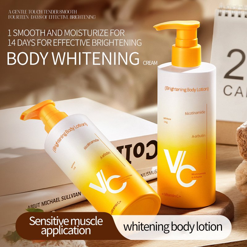 Wholesale Cream Body Lotion Collagen Kojic Acid Cocoa Butter Retinol Vitamin C Body Lotion For Black Skin