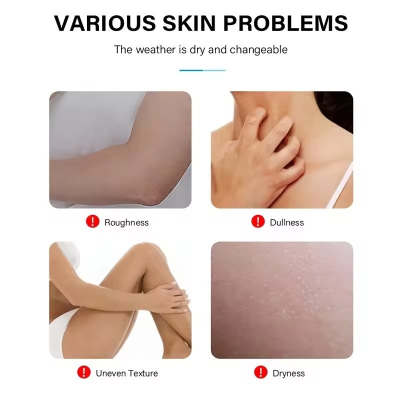 Hot Sale Natural Turmeric+Retinol Body Cream Anti Aging Bleaching Whitening Moisturizing Body Lotion Set For Black Skin