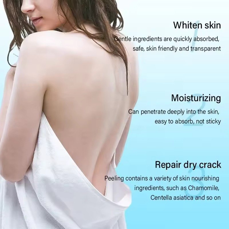 Hot Sale Natural Turmeric+Retinol Body Cream Anti Aging Bleaching Whitening Moisturizing Body Lotion Set For Black Skin