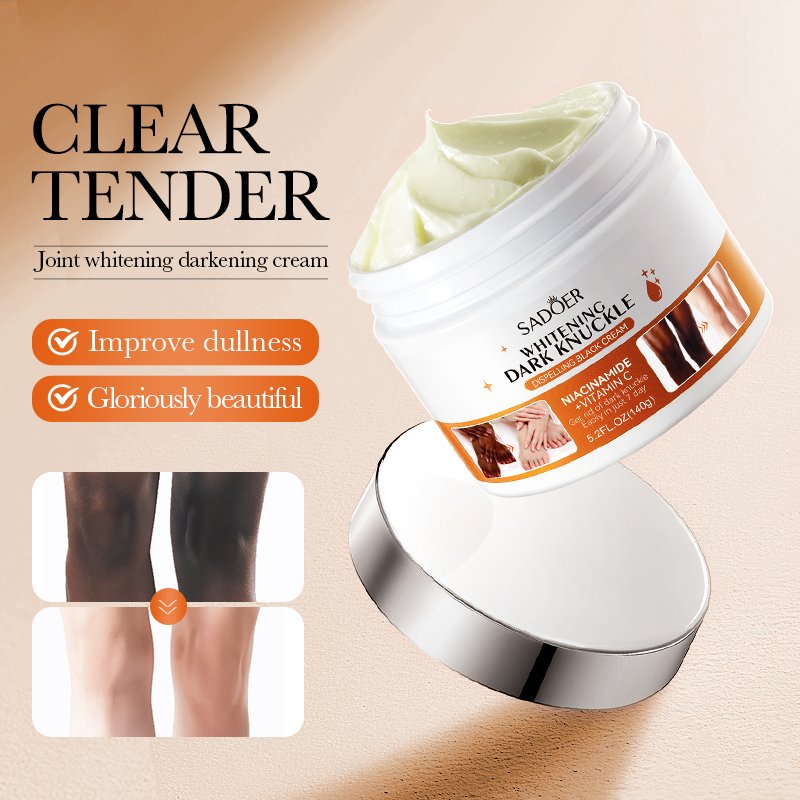 SADOER OEM Strong Whitening Knee Joint Armpit Remove Black Spots Whitening Body Lotion Cream For Dark Skin