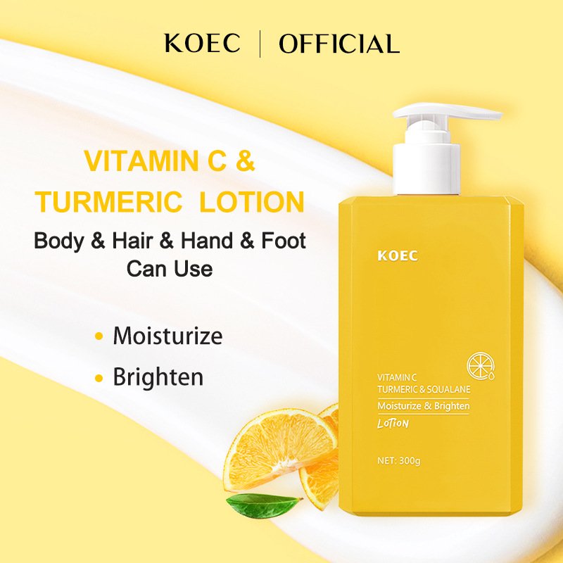 Turmeric Lotion for Spots Vitamin C Cream Face Lotion & Body Lotion Moisturizer Anti Aging Skin Care Firming & Brightening Cream