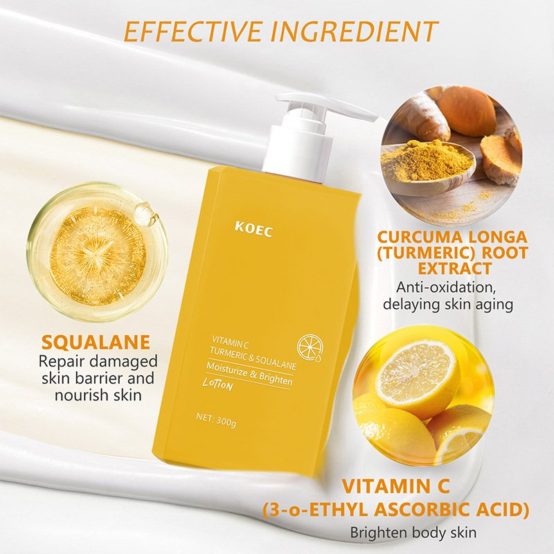 Turmeric Lotion for Spots Vitamin C Cream Face Lotion & Body Lotion Moisturizer Anti Aging Skin Care Firming & Brightening Cream