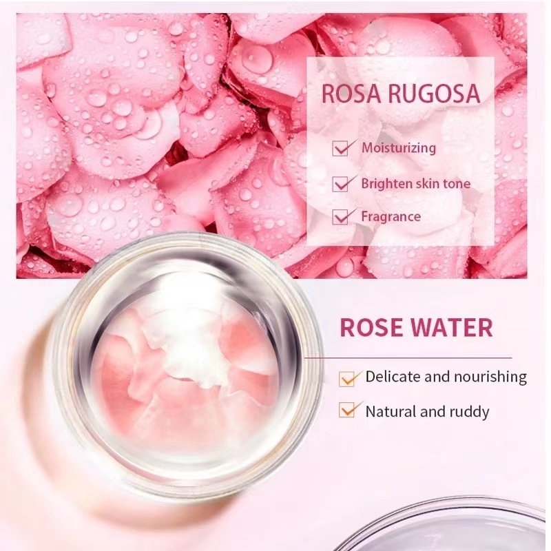 Custom Label Rose vaseline body lotion whitening Moisturizing Skin For Sensitive And Dry Skin Wash Shower Gel