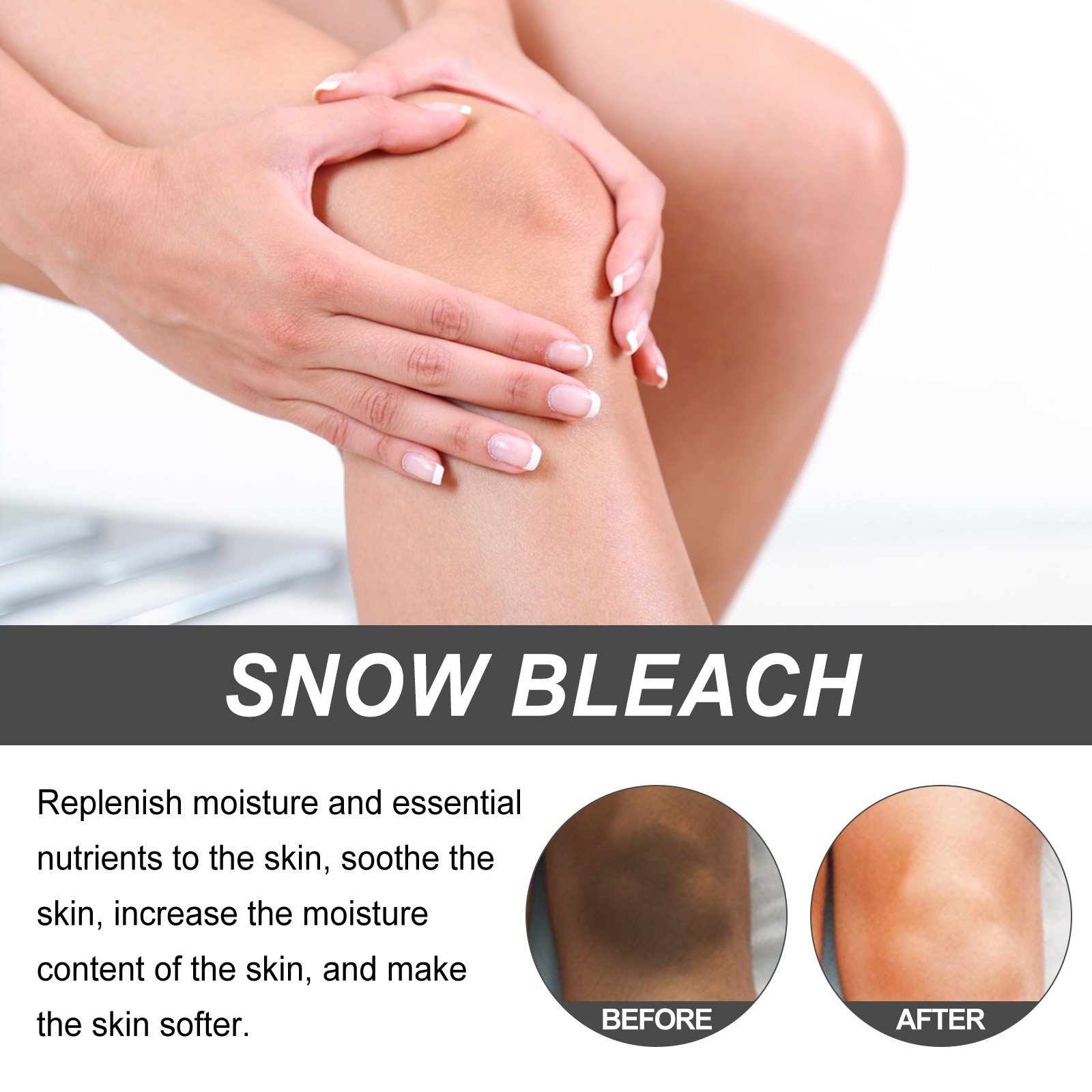 Hot Selling Jaysuing Moisturizing Niacinamide Face&Body Whitening Cream Underarm Knee Elbow Buttock Bleaching Cream