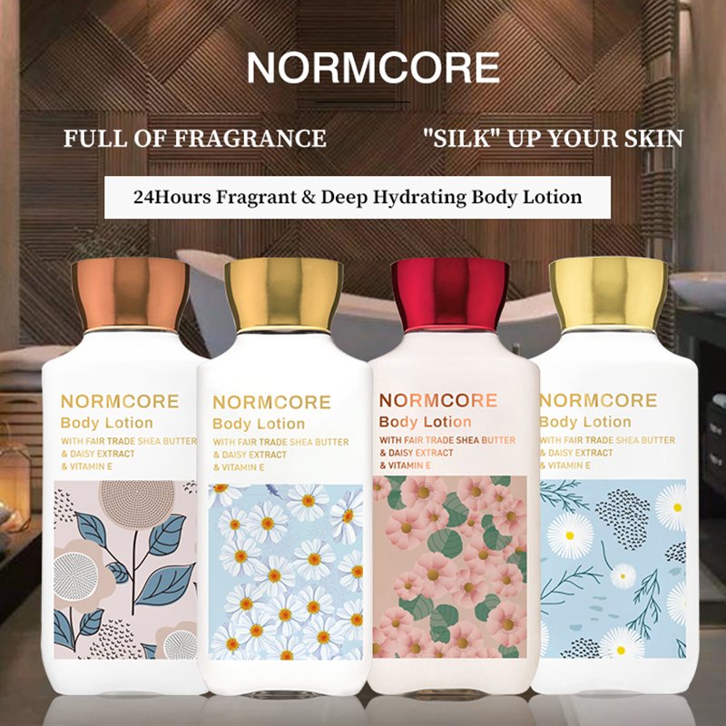 OEM Custom Wholesale Private Label Luxury Skin Moisturizing Organic Milk Shea Butter Oil Fragrance Body Lotion Supplier