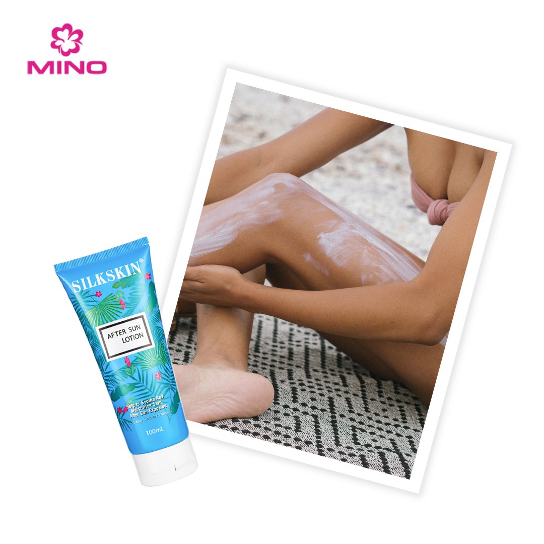 Silkskin After Sun Lotion Moisturizer Sun Burn Protect Cream ALOE VERA Body Lotion