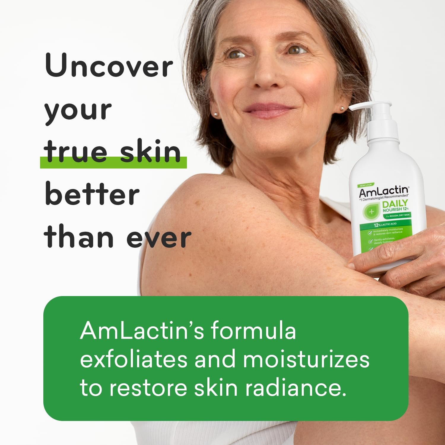 High Quality Exfoliator Body Lotion Dry Skin Moisturizer 12% Lactic Acid Body Lotion Deeply Hydrate Exfoliator Body Lotion
