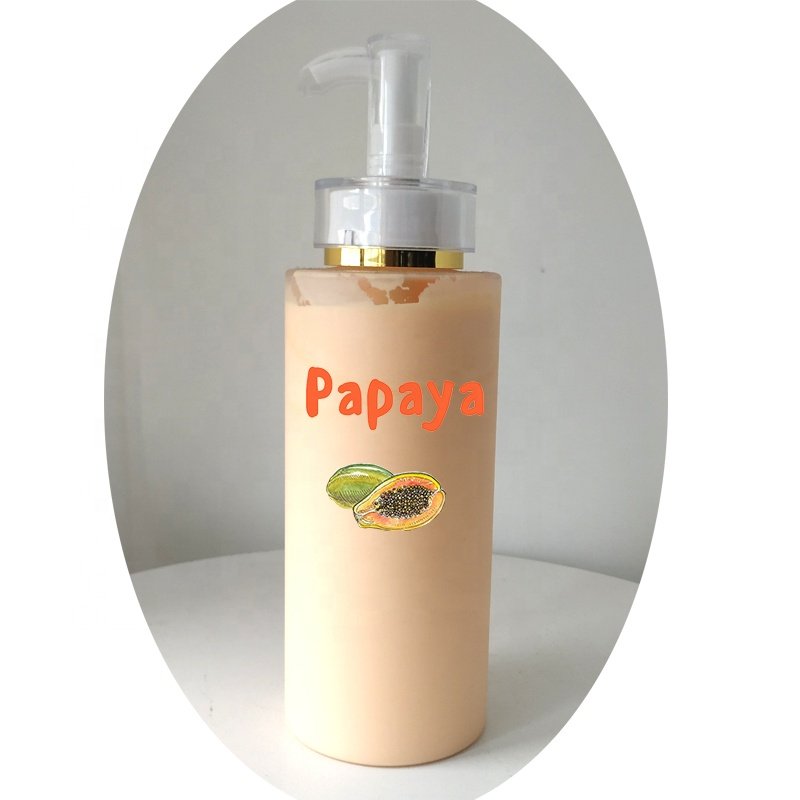 Organic Papaya Lightening Body Lotion Whitening Moisturizing Kojic Acid Papaya Whitening Body Lotion