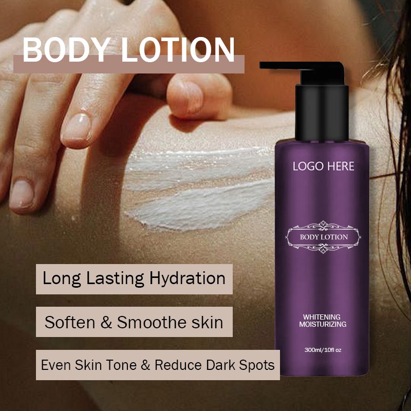 Free sample wholesale glow exfoliating skin care manufacturer brightening perfume lightening moisturizing whitening body lotion