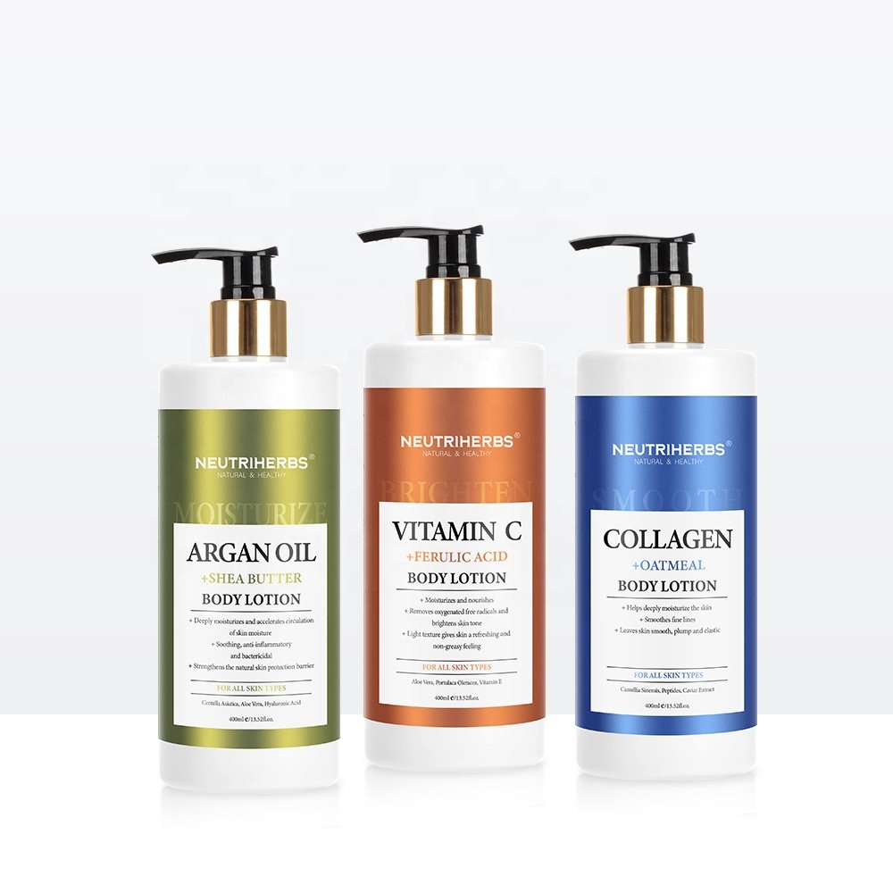 Private Label Neutriherbs Brightening Vitamin C Firming Cream Body Lotion To Remove Dark Spots