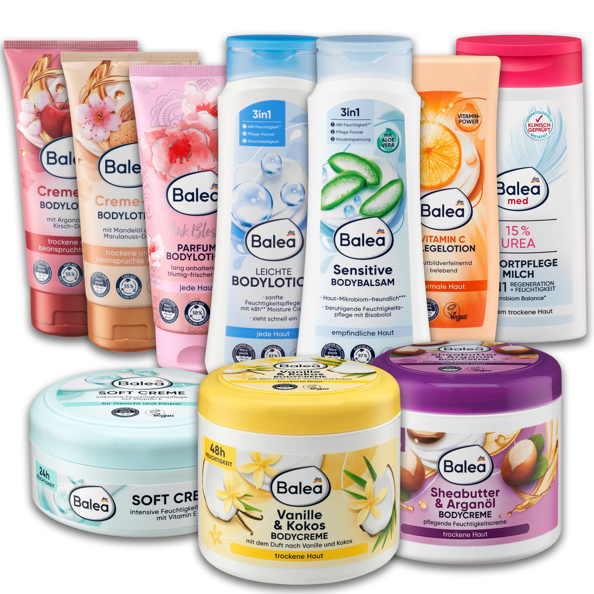 Balea Body Lotion & Cream For All Skin Types