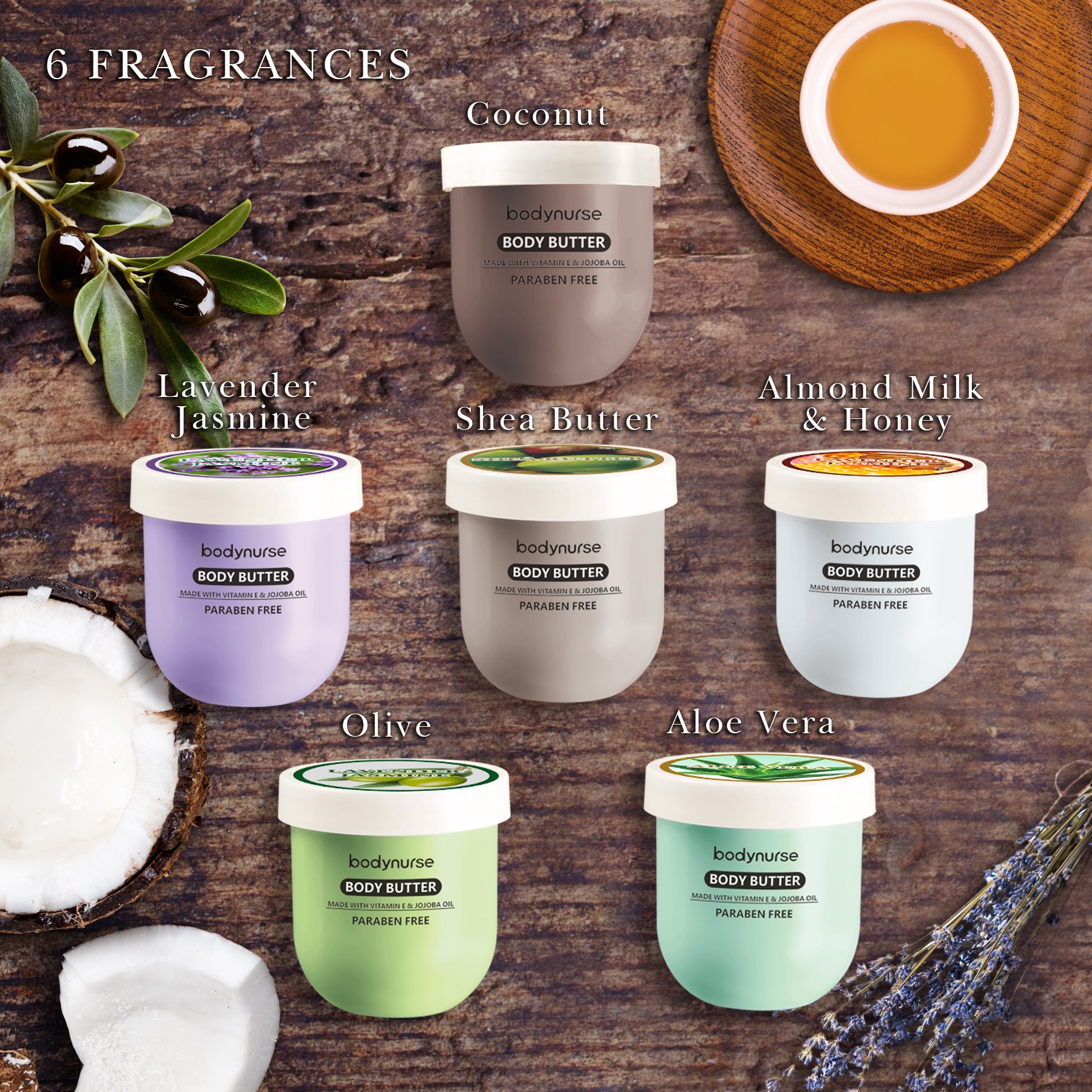 herb eczema white natural pigment whitening coconut ready to label body butter fruity kit with body lotion