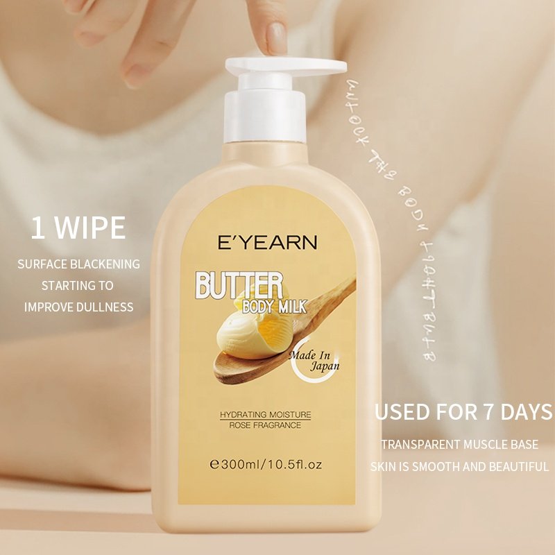 Shea Butter Body Care Product for Dry Skin Hand & Body Moisturizer Lightweight & Non-Greasy Vegan with Natural Shea Body Lotion