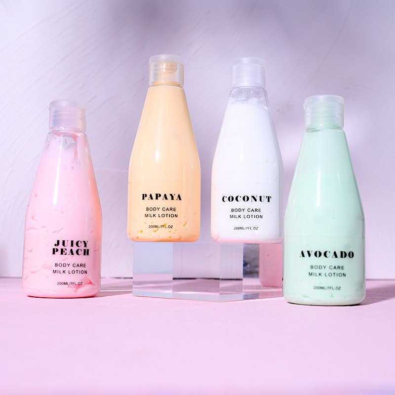 OEM Private Label 100% Natural Vitamin C Body Butter Cream Skin Whitening Moisturizing Care papaya coconut Milk Body Lotion