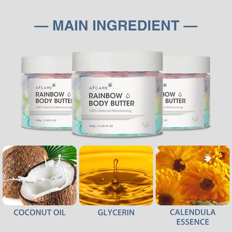 Oem Moisturizing Organic Whipped Shea Butter Morocco Lotion Skin Whitening Body Cream Coconut Body Butter