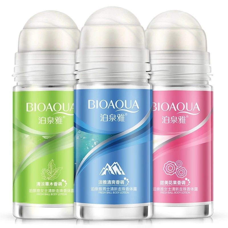Refreshing and refreshing body roll-on lotion Refreshing and smooth antiperspirant tonic Gentle body cleansing antiperspirant
