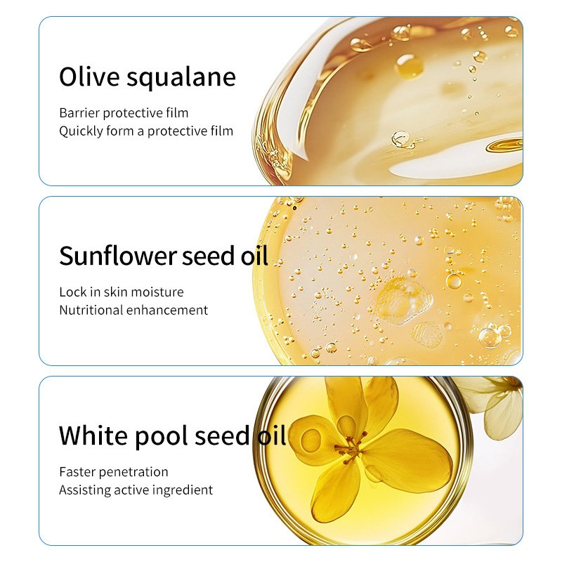 MLXL OEM Cosmetics Private Label Easy Absord Whitening Body Cream Men Women Sunflower Repair Moisturizing Body Lotion