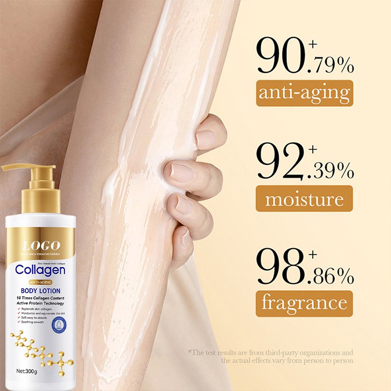 Customized wholesale anti-wrinkle moisturizing collagen skin care collagen body lotion niacinamide manufacturers