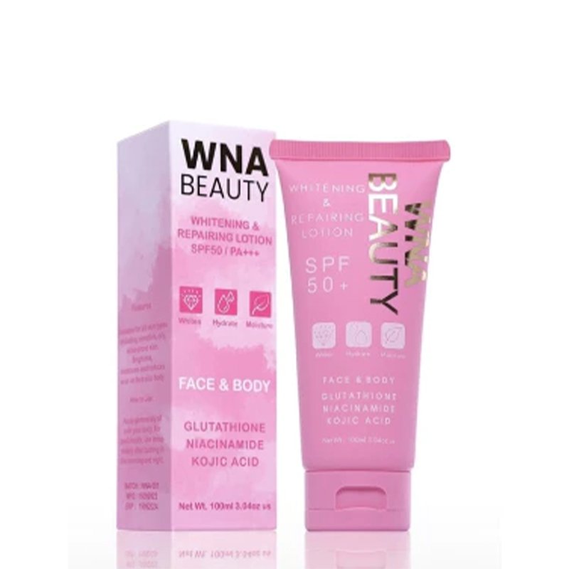 Highly Recommended WNA Repairing & Whitening Body Cream Easy-to-Absorb Lotion Texture with Long-Lasting Bright Effect on Skin