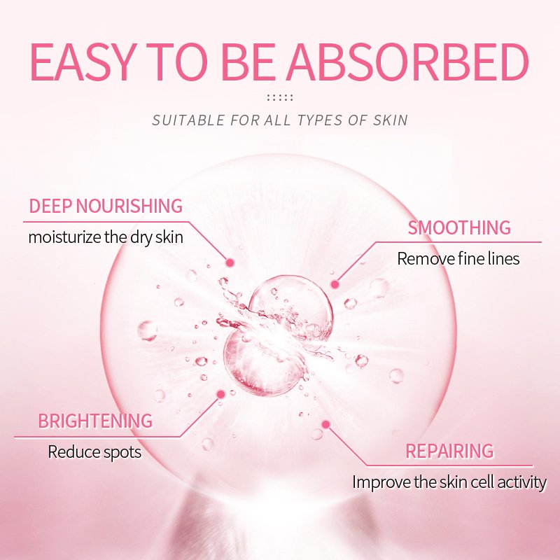 Japan Sakura Organic Body Care Lotion Brighten Whitening Moisturizing Face Lotion For Dry Skin