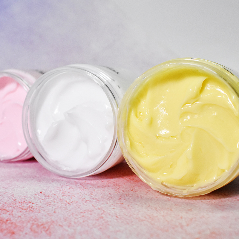 Wholesale Customize Scents Brightening Vitamin C Spa Care Whipped Cream Botion Pink Body Butter