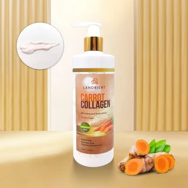 Hot Selling Body lotion Lightening OEM/ODM Vitamin E Moisturizing Facial Carrot Handmade Body lotion