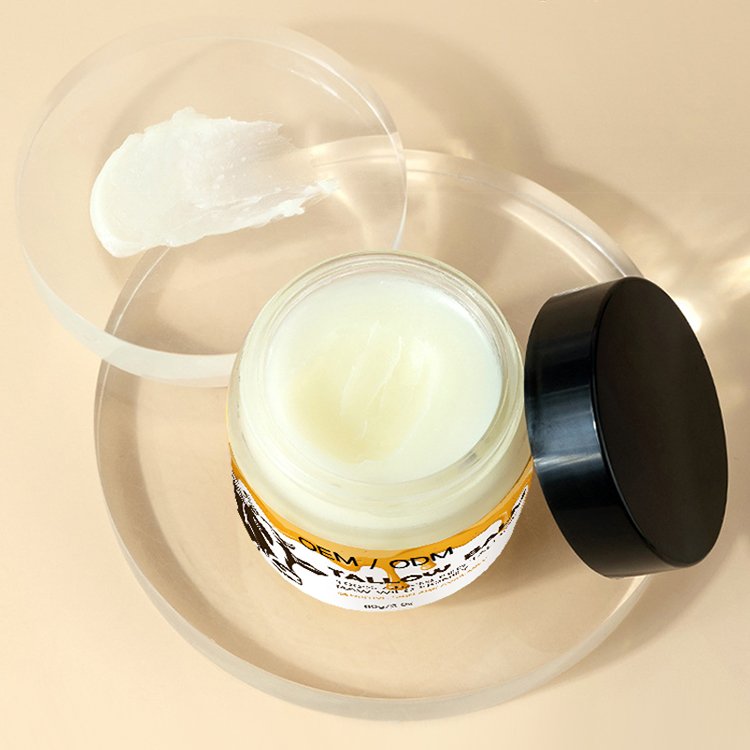 Beauty Moisturizer Beef Tallow Balm Skincare Balm Grass Fed Beef Tallow Body Face Moisturizer Whipped Tallow Balm Cream For Face