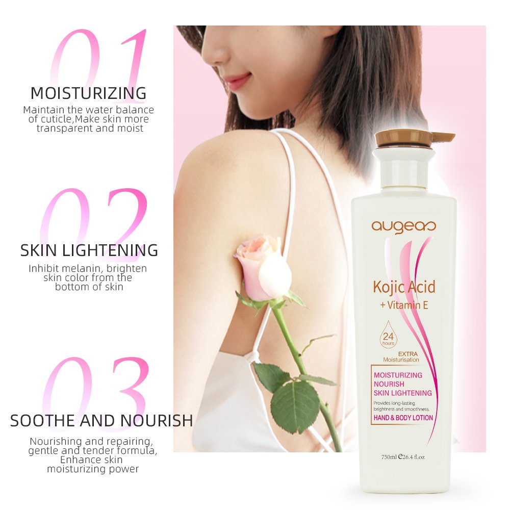 Wholesale Hand Body Lotion Light Fragrance Gentle Smooth Moisture Skin Care Product Vitamin C Whitening Lightening Body Lotion
