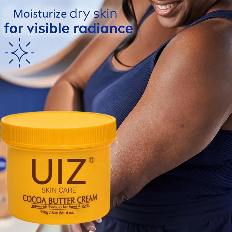100% Natural Moisturizer Skin Care Cream Nourishing Softens Skin Face Hand Body Lotion whit Castor Oil Vitamin E Cocoa Butter