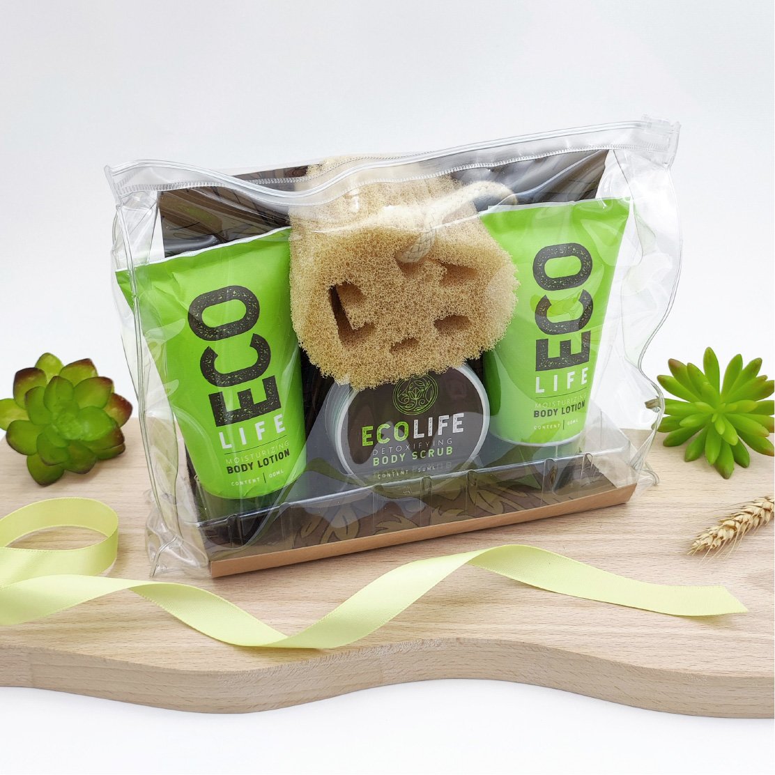 body care spa set in cosmetic bag bath and body gift set for man and woman