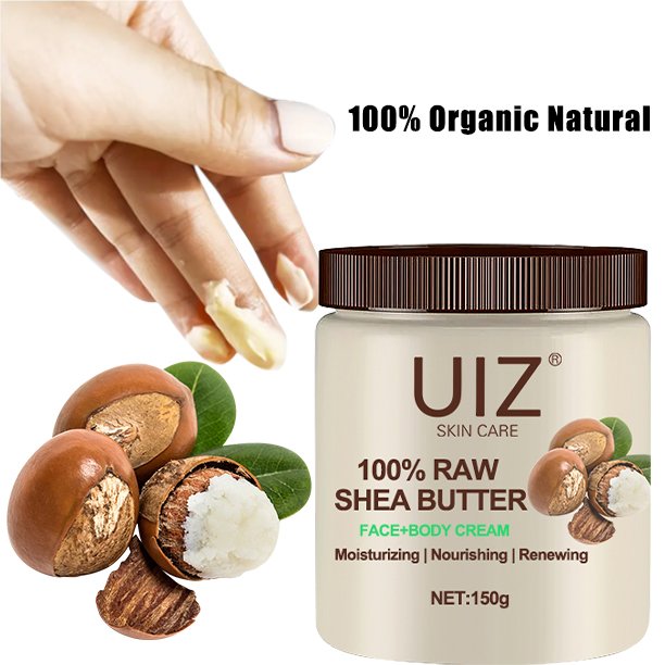 100% Pure Natural Shea Butter Body Butter Cream Deep Moisturizing Whitening Glowing skin Skin Care Face Body Lotion