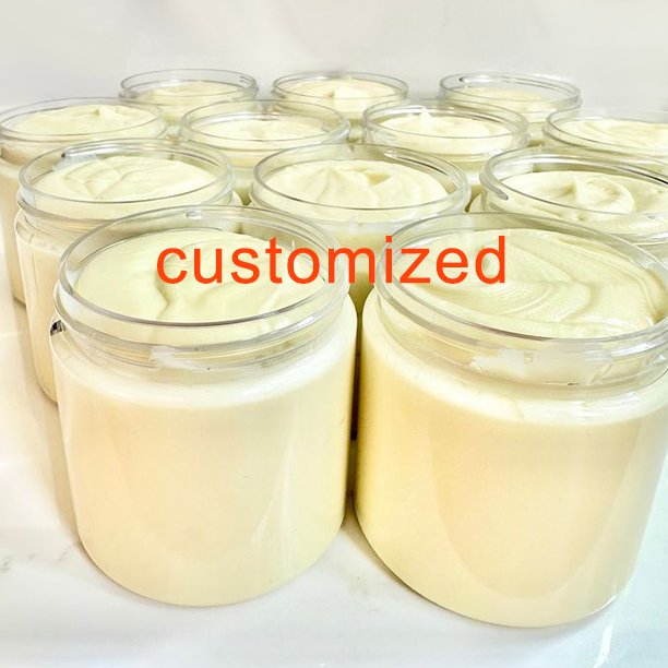 100% Pure Natural Shea Butter Body Butter Cream Deep Moisturizing Whitening Glowing skin Skin Care Face Body Lotion