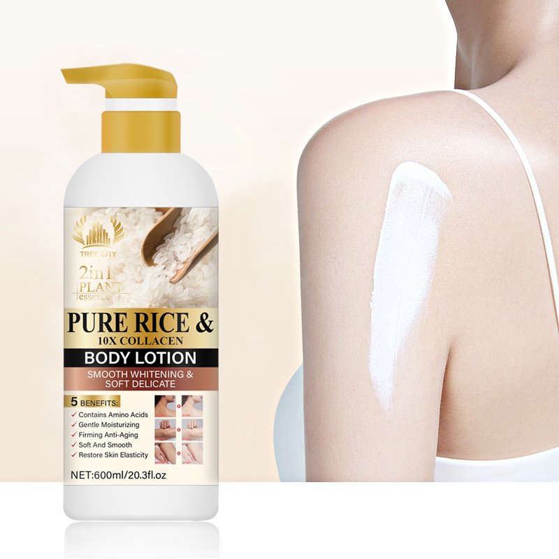 Factory Price 600ml Organic Moisturizing Nourishing Smoothing Smoothing Repair Perfume Whitening Body Lotion