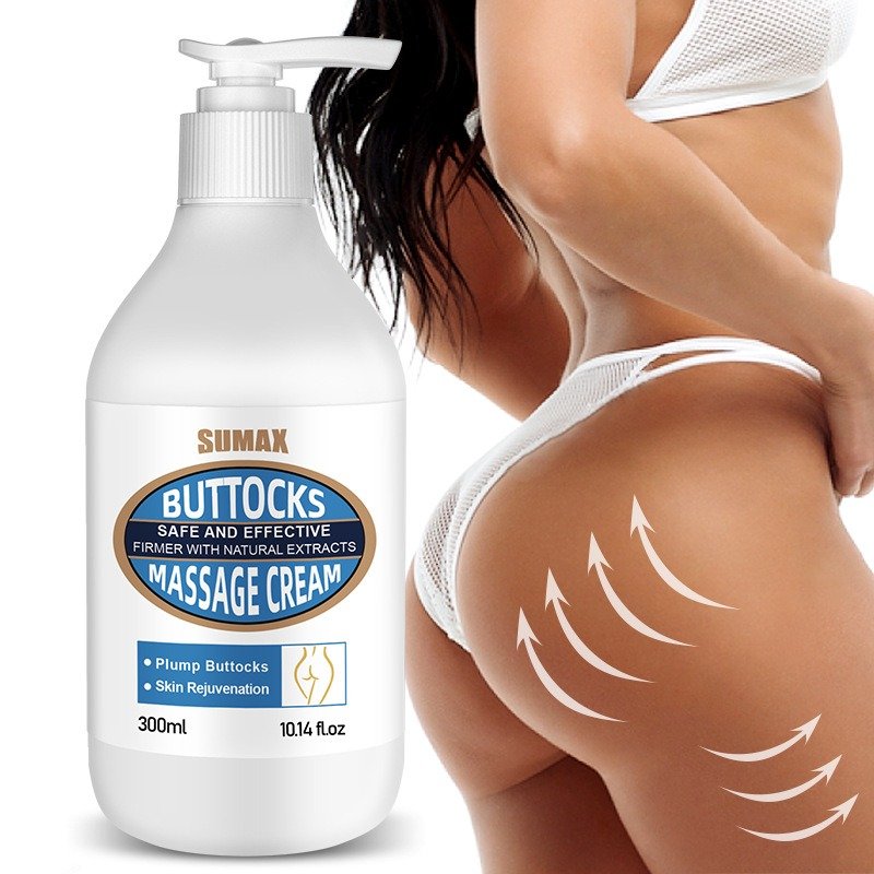 Wholesale Firming Moisturizing Shea Butter Body Cream Pressing Bottle Buttocks Enlargement Massage Cream For Body Care