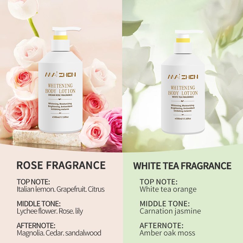 NEW AHA Whitening Body Lotion Contains Vitamin C and Niacinamide Hydrating Antioxidant Skin Care Lightening Body Lotion OEM