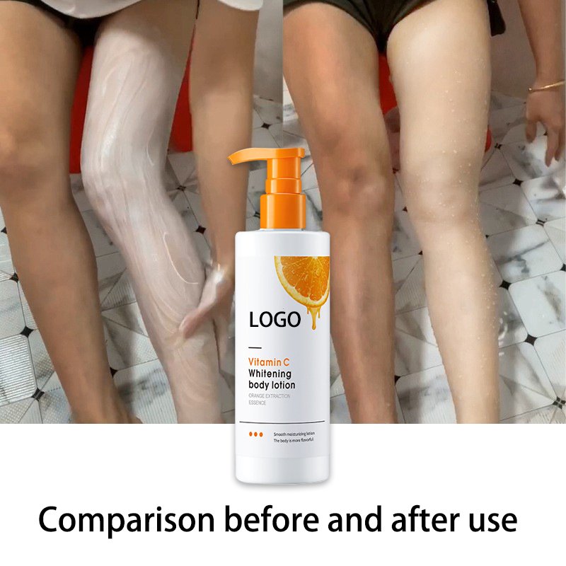 Custom Private Label Organic White Bodi Lotion Remove Spots Body Cream Moisturizing Milk Whitening Body Lotion For Black Skin