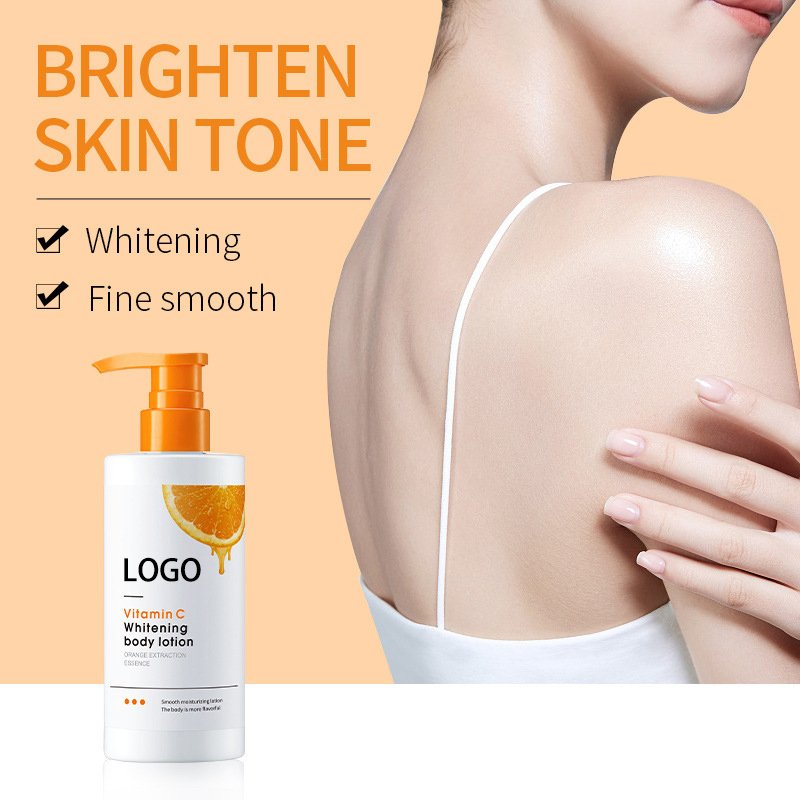 Custom Private Label Organic White Bodi Lotion Remove Spots Body Cream Moisturizing Milk Whitening Body Lotion For Black Skin