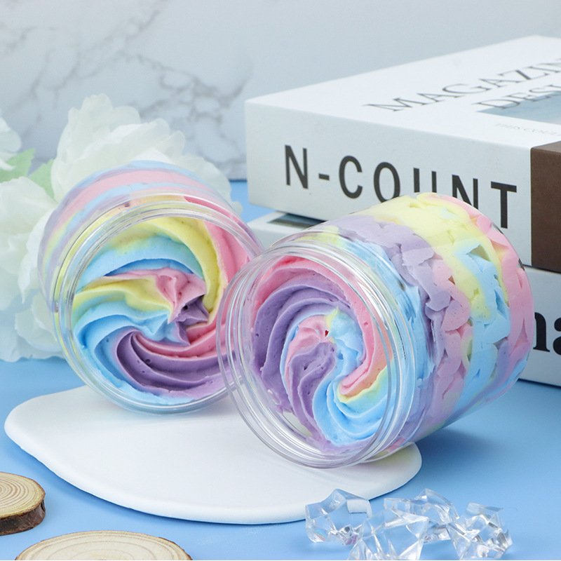 Ice Cream Four Color Body Butter Essential Oil Emollient Cream Body Lotion Tender Skin Stretch Moisturizing Body Cream