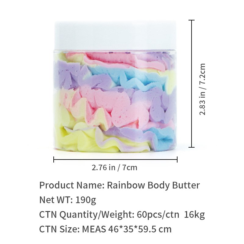 Ice Cream Four Color Body Butter Essential Oil Emollient Cream Body Lotion Tender Skin Stretch Moisturizing Body Cream