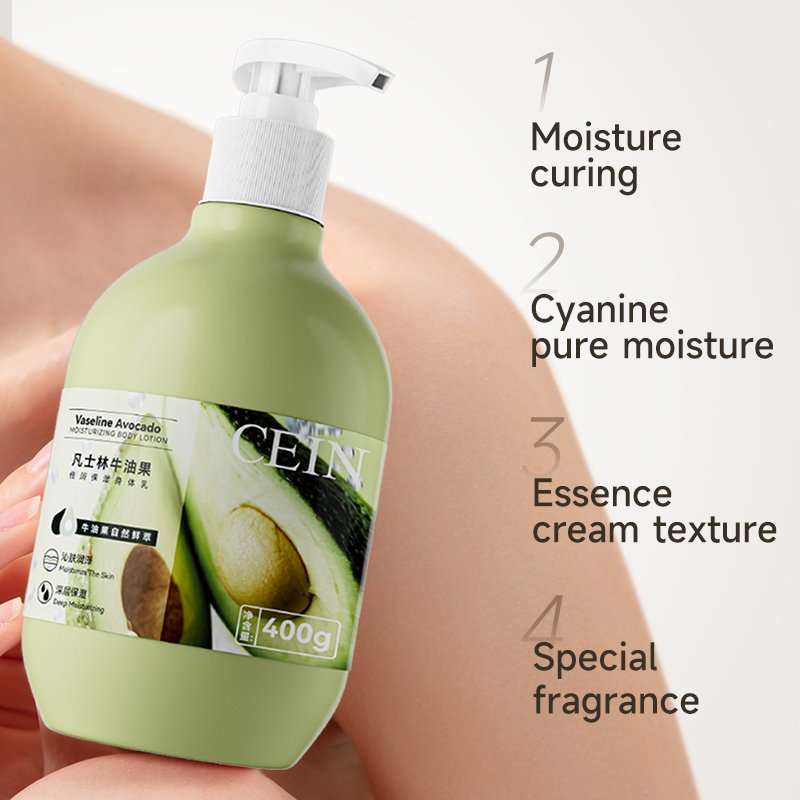Wholesale Premium Squalane Avocado Avocado Body Lotion Cream Custom Logo Private Label Anti Aging Moisturizing Body Care Lotion
